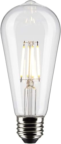 Miniatura 2 de Satco 6Pk 5w ST19 LED 4000K base media regulable - 40 W equiv