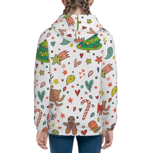 Winter Christmas And New Year Deer Kids Pullover Hoodies Boys Sweatshirts Girls Athletic Clothes with Pocket4