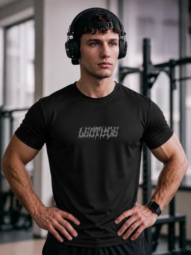 Image of LEOTUDE Regular Fit Half Sleeve Round Neck Tshirt for Men Combo (Pack of 3)