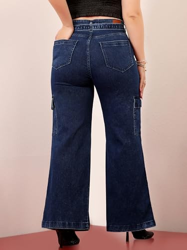 Image of Miss Chase A+ Women's Bootcut High Rise Regular Length Stretchable Denim Jeans