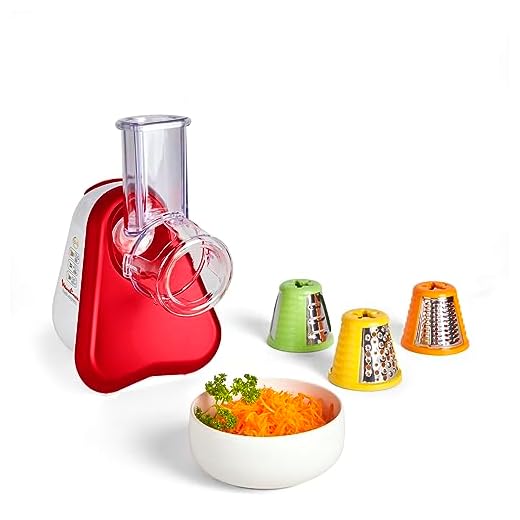 Moulinex Découpe Légumes Electrique Fresh Express3 en 1 Râper Emincer Gratter Mandoline Légumes Fruits Fromage 200W DJ753510