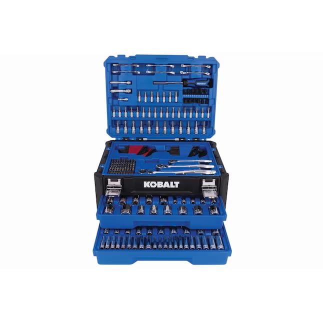 K.balt 297 -Piece Standard (SAE) and Metric Polished chrome Mechanics Tool Set with Hard Case