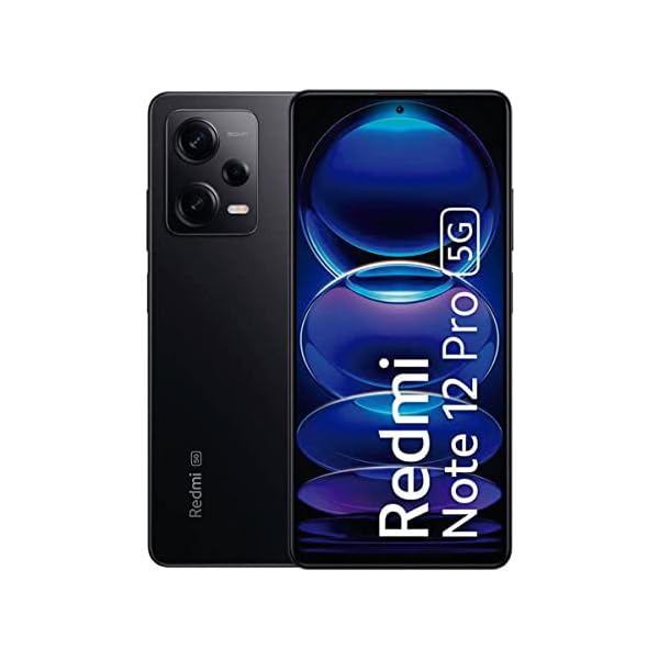 Smartphone Xiaomi Redmi Note 12 Pro 8GB/ 256GB/ 6.67"/ 5G/ Negro Medianoche