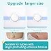Baby Belly Navel Patches(15 Pieces), Hernia Patch,Baby Belly Button Shaper with Waterproof Cotton Pads,Umbilical Hernia Belt Baby,Baby Belly Button wrap 10×10cm