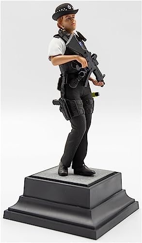 ICM British Police Female Police Officer 1:16 Figure, Sky Blue, Miniature - Image 2