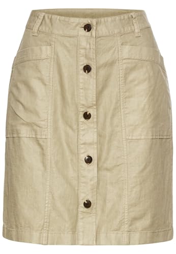 Jupe camel active pour femme élégante et confortable en coton chic