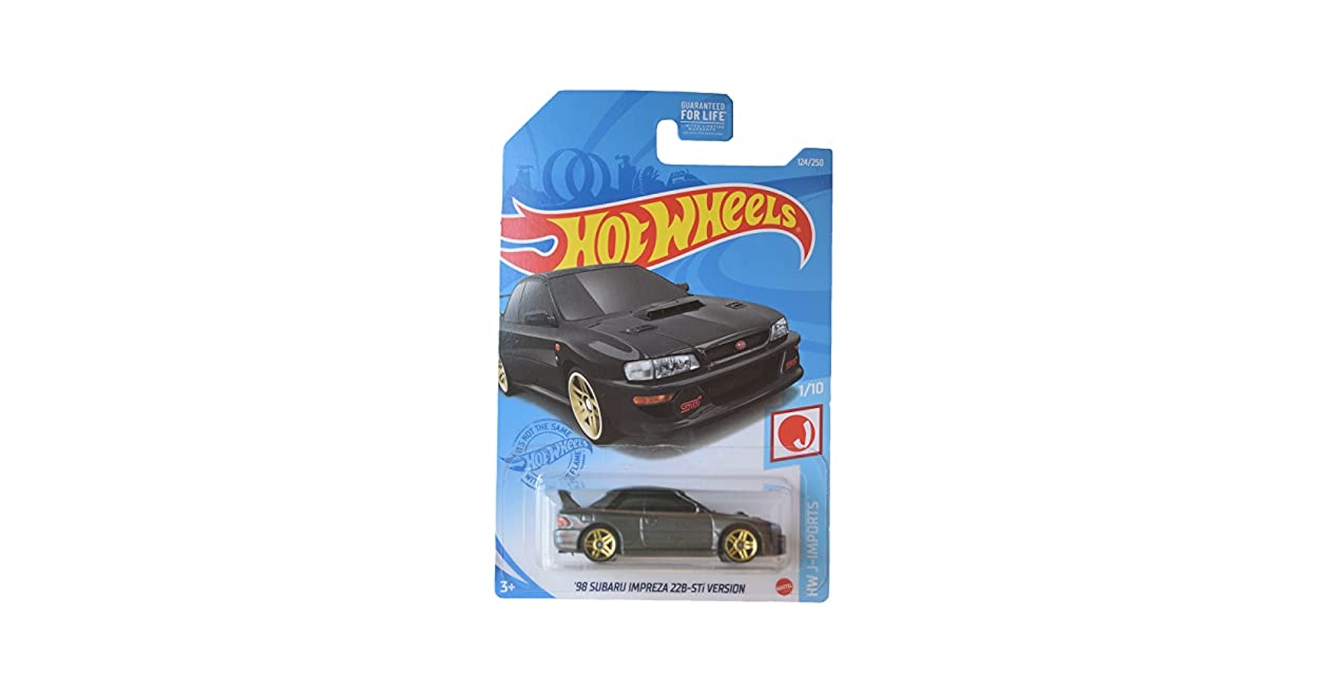 W442 新品 hachette SUBARU Impreza 22B-STi Amazon.com: Hot Wheels '98 Subaru Impreza 22B-STi Version