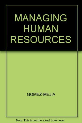 Managing Human Resources