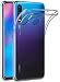 Produktbild IOMOY hauwei P30 lite Hülle, Crystal Transparent Ultra Dünn [Anti-Vergilbung] Silikon Schutzhülle, Fallschutz rutschfest Weiche TPU Stylische Handyhülle für hauwei P30 lite