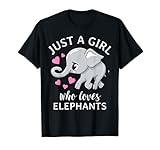 Just A Girl Who Loves Elephants T-Shirt