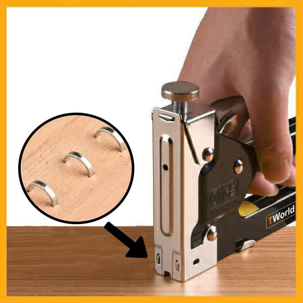 B K JAGAN & CO Finder Staple Nails 12MM U Type Pin 1000pcs for Upholstery Hand Stapler 4