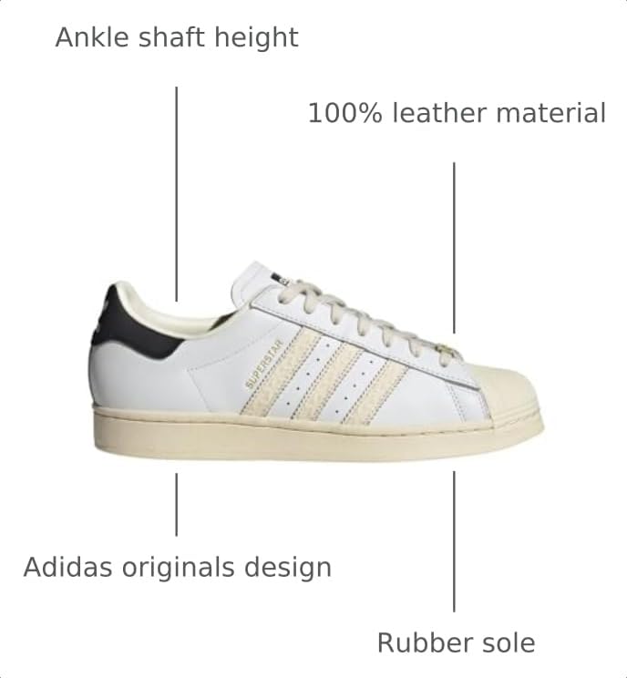 Image of adidas Men's Superstar Shoe