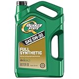 Quaker State Full Synthetic 5W-30 Motor Oil, 5-Quart Size