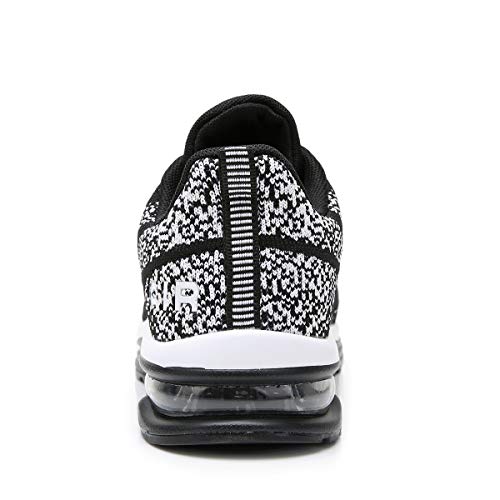 GANNOU Women\'s Air Athletic Running Shoes Fashion Sport Gym Jogging Tennis Fitness Sneaker Black 8 B(M) US