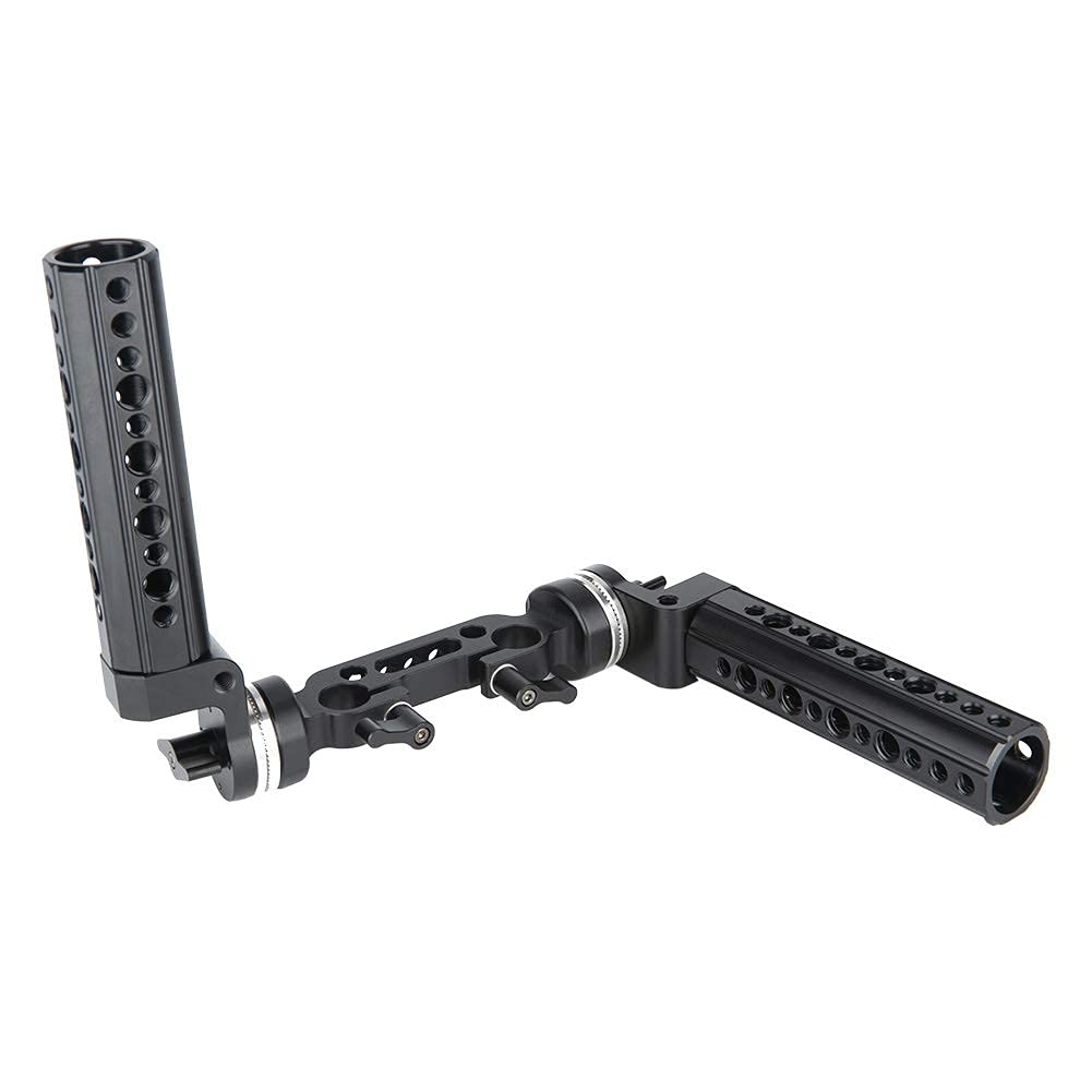 Handle Rosetta,NICEYRIG Kit Impugnatura Rosetta con Adattatore per Rosetta Standard Kit Morsetto per Asta 15mm per Fotocellula DSLR