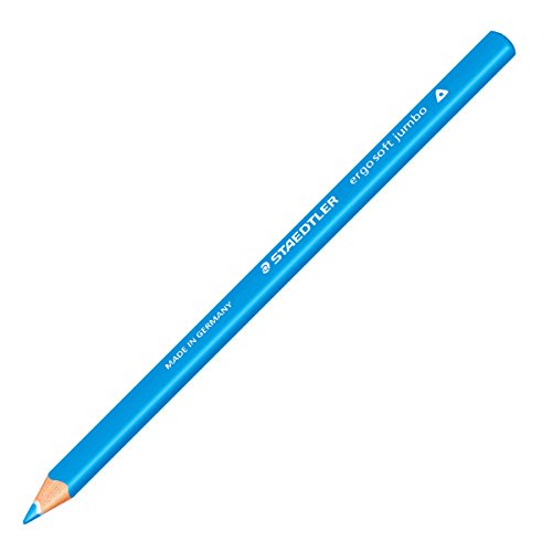 Staedtler 158-30 Farbstifte, Uws und Trockenmarker Einzelfarben Farbstift Ergosoft hellblau