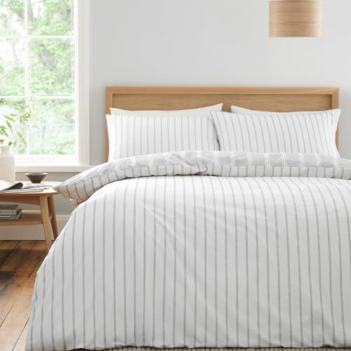Bianca Ashford Stripe parure de lit chic en coton peigné supérieur