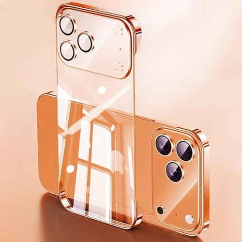 Coque iPhone 17 Pro sans bordure et anti-choc avec protection d'objectif photo intégrée