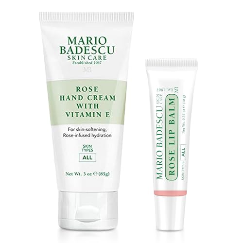 Mario Badescu Skin Care Mario Badescu Moisturizing Lip Balm for Dry Cracked Lips, Infused with Coconut Oil and Shea Butter, Ultra-Nourishing Lip Care Moisturizer for Soft, Smooth and Supple Lips
