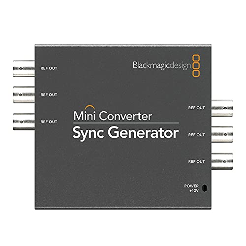 Sync Generator Mini Converter avec 6 sorties BNC pour synchroniser vos caméras HD SD