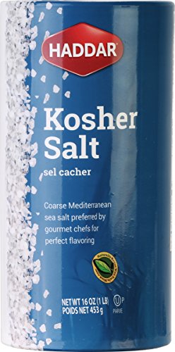 Haddar Kosher Salt 1 Pack (16oz) Rich Tasting Extra Coarse Sea Salt | Made in Italy | Good for Salt Grinders image 4