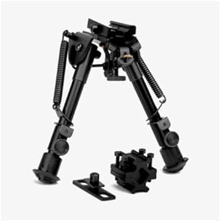 Tactical Bipod Kit with Compact Height Adjustable Rifle Bipod Barrel Mount Interface Fits Ruger 10/22 Marlin 22 Mossberg 715t Ruger SR22 Rifles - M1SURPLUS