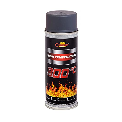 SolaDirect Grey High Temperature Spray Paint VHT Exhaust Engine Bay 800 Degrees Resistant 400ml