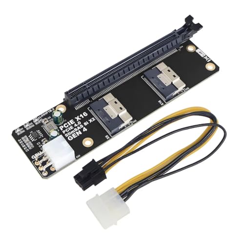 Riser SlimSAS 8i vers PCIe 4.0 X16 pour installer un GPU moderne dans un boîtier compact