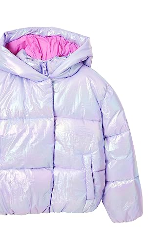 Desigual Girl Woven Padded Short Overcoat4