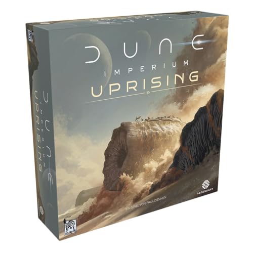 Asmodee Dire Wolf Digital Dune: Imperium – Uprising, expansión, Juego de conocedor, Juego de Estrategia, 1-6 Jugadores, a Partir de 13 años, 60-120 Minutos - Versión alemana