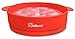 The Original Salbree Collapsible Silicone Microwave Popcorn Popper Maker Machine, Microwavable Bowl Holds 16 Cups, Uses Hot Air and Oil Always Optional - The Most Colors Available (Red)