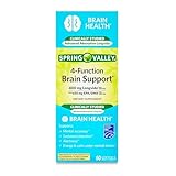 Spring Valley Brain Support Supplement, 400mg Longvida, 635mg EPA/DHA, 60 Softgels