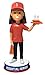 Restaurant Take Out Food Delivery Essential Heroes Bobblehead Female Light