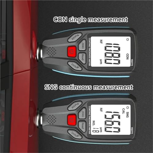 Medidor de Espesor para Recubrimientos con Pantalla LCD miniatura 4
