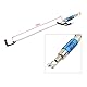Fischerei-Bissanzeiger und LED-Swinger-Set Blaue LED-Lichtfischerei-Alarmanzeigen (B1137)