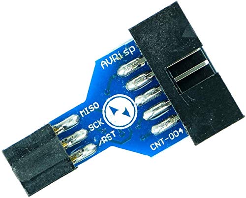 Adattatore ISP da 10 Pin a 6 Pin ad es. Atmel AVR Arduino Bascom USBasp ICSP