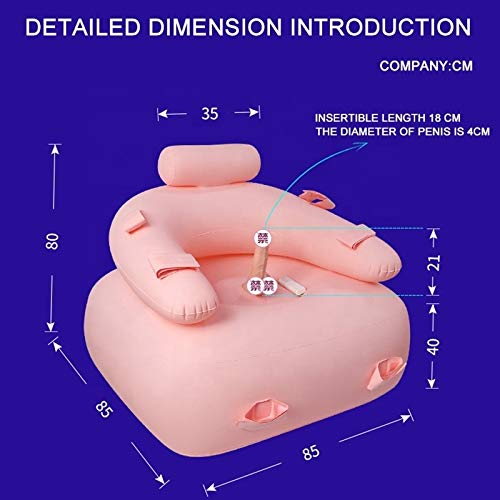 Artículos Adultos Inflable Estimulación Silla de Amor del Sexo Pareja sillón del Sexo for el Juguete Pareja Sexo (Color : A Single Sofa)
