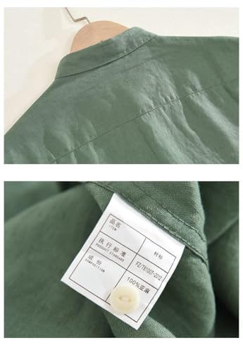 Chemise en lin homme légère contre la chaleur estivale chic - 5