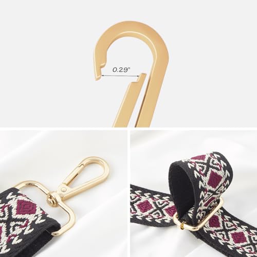 Image of Adjustable Handbag Strap Wide Purse Strap Replacement Shoulder Crossbody Bag Strap