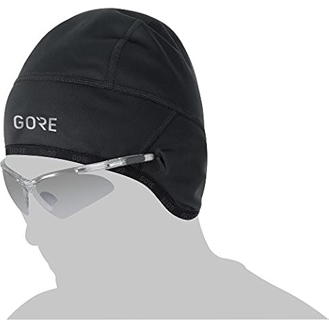 Men's Windproof Cycling Beanie, M WINDSTOPPER Thermo Beanie, Size: 60-64/L, Colour: Black, 100391 Cover