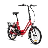 e bike klapprad nabenschaltung Faltrad 20 zoll E-Bike :Das kompakte Aluminium e bike klapprad, ein geringes Gewicht und eine kleine Größe von 20 Zoll, dank seiner kleinen Faltmaße von 860x500x640mm, einfach in der U-Bahn oder im Auto zu transportieren, können Sie das Fahrrad überall hin mitnehmen, mit faltbarem Lenkerständer, Pedalen und Rahmen. Sie können die Höhe des Sitzes und des Lenkers an Ihre Körpergröße anpassen, um die für Sie bequemste Fahrposition zu finden
