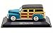 Yatming 1948 Ford Woody, Turquoise 94251 - 1/43 Scale Diecast Model Toy Car