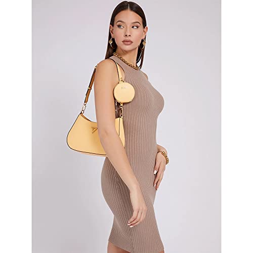 GUESS Alexie Aviana Top Zip Shoulder Bag Pale