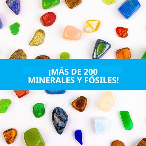 Kit STEM de rocas volcánicas y fósiles National Geographic, el regalo de cumpleaños ideal 7