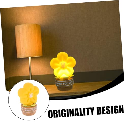 Lámpara de mesa de noche de silicona recargable USB miniatura 3