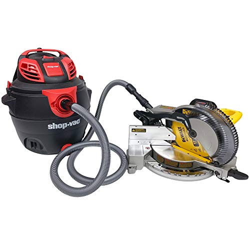 Cen-Tec Systems 94159 Premium 30 Ft. Shop Vacuum Hose with Power Tool Adapter Set Silver
