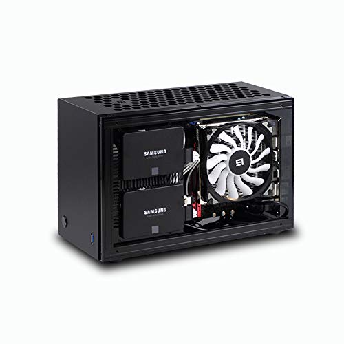 GEEEK A50 mini-itxケース　ブラックアクリルサイドパネル付 41nsoqYS7IL.jpg