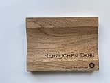  Schnizer Ablageteller/Zahlteller/Wechselgeldteller Massivholz Eiche Bleiben Sie gesund