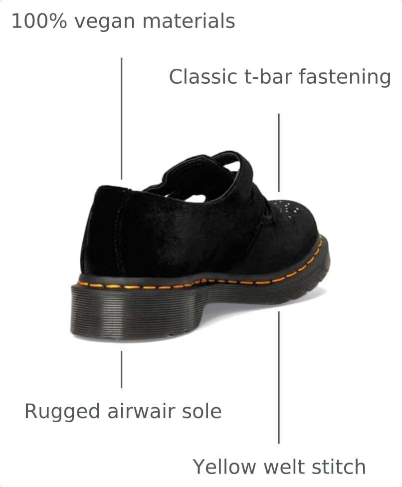 Image of Dr. Martens Women's Vegan 8065 Mary Jane Flat