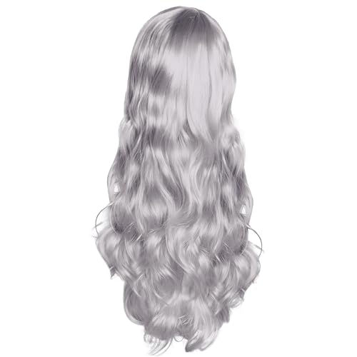 Rbenxia Curly Cosplay Wig Long Hair Heat Resistant Spiral Costume Wigs Anime Fashion Wavy Curly Cosplay Daily Party 32 Inch 80Cm cover